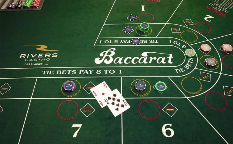 EE88 Baccarat: Chơi bài Baccarat trực tuyến đẳng cấp châu Á 4 Luật chơi baccarat cho phép rút thêm một lá bài