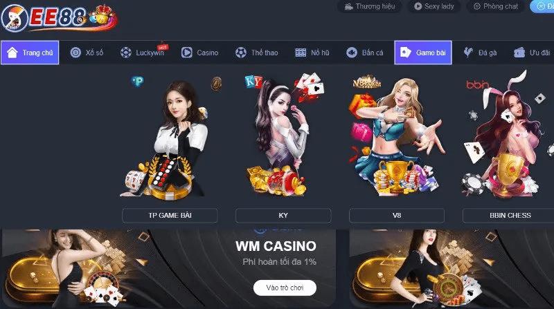 EE88 Casino: Sảnh game đẳng cấp không thể bỏ lỡ 3 Những ưu điểm khi tham gia sảnh casino